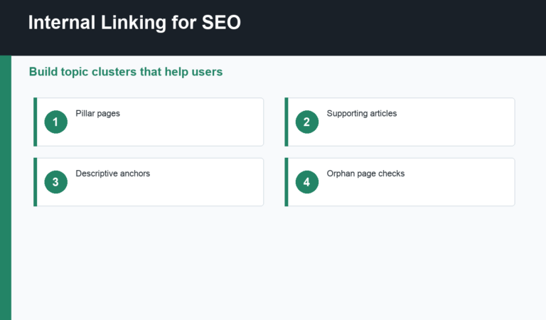 internal linking for SEO guide