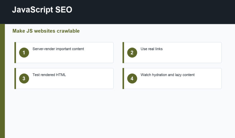 JavaScript SEO guide