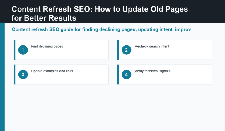 content refresh SEO guide