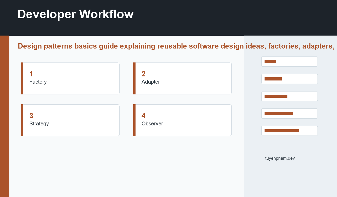 design patterns basics workflow