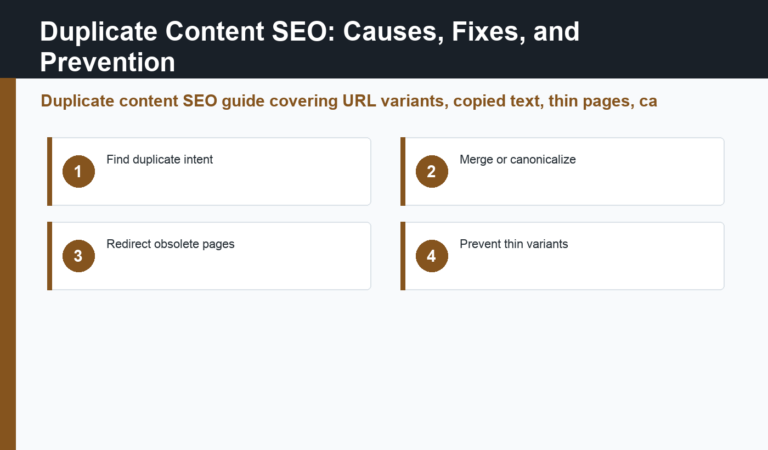 duplicate content SEO guide