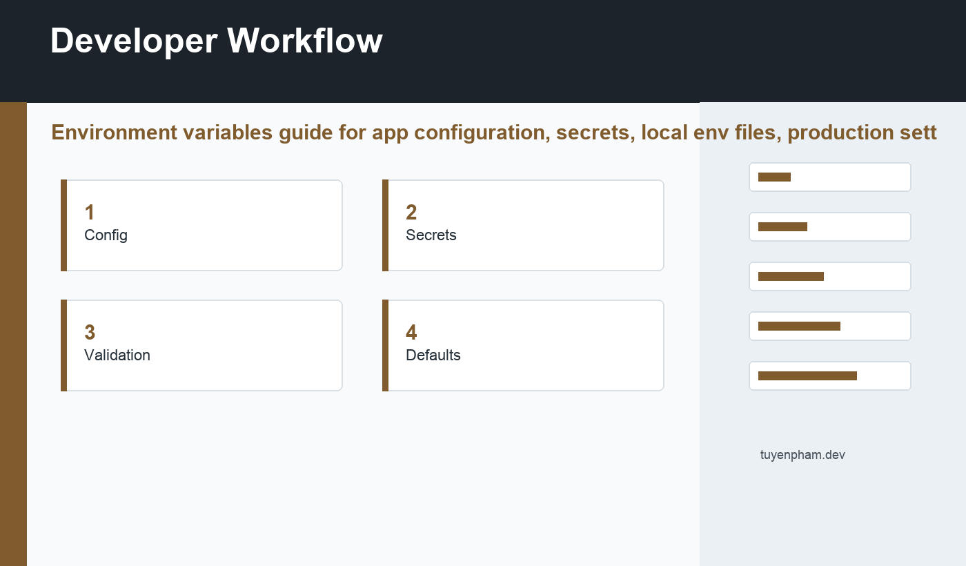 environment variables workflow