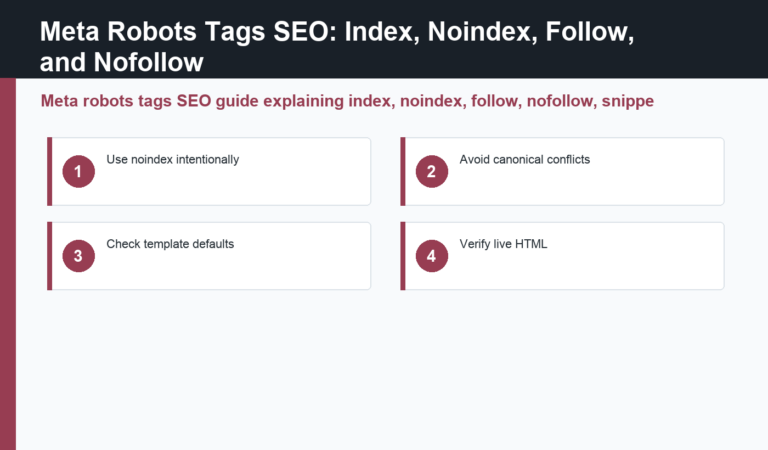meta robots tags SEO guide