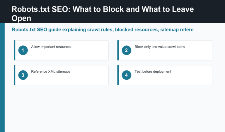 robots txt SEO guide