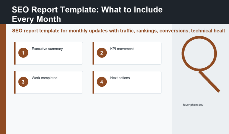 SEO report template featured guide