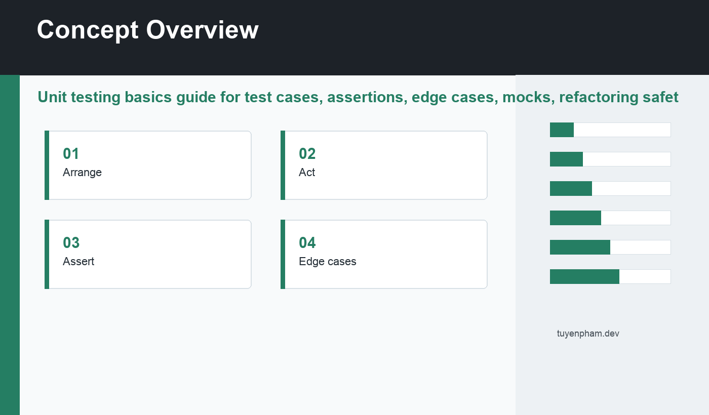unit testing basics overview diagram