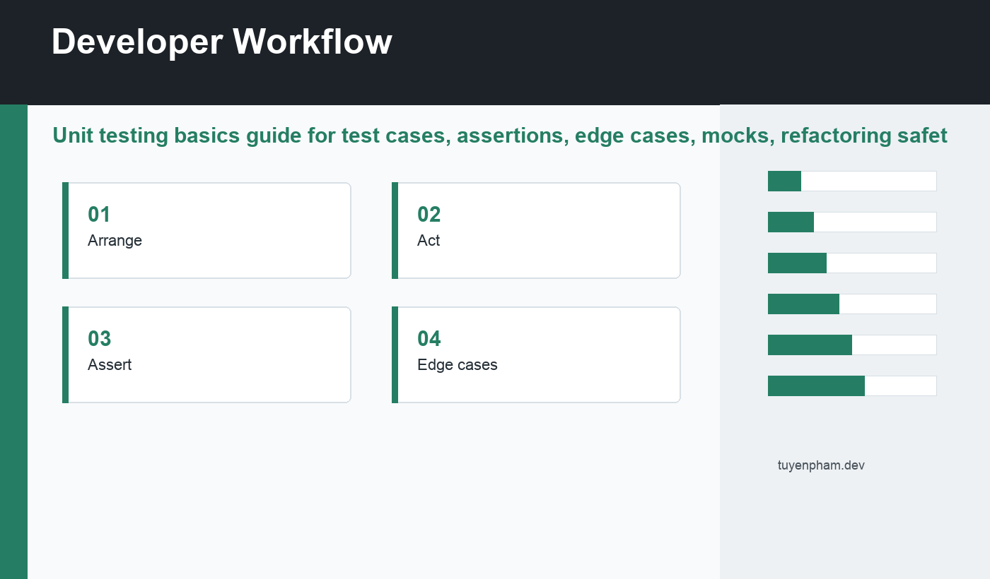 unit testing basics workflow