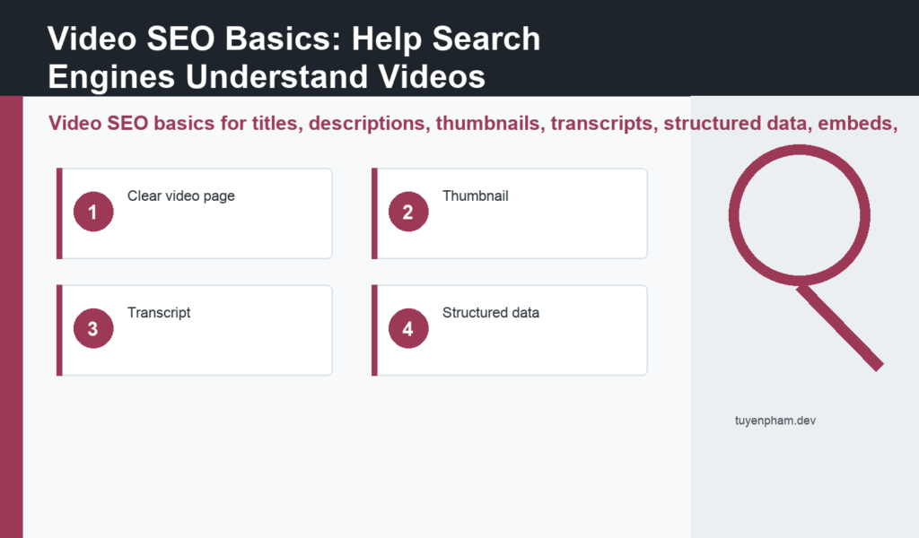 video SEO basics featured guide