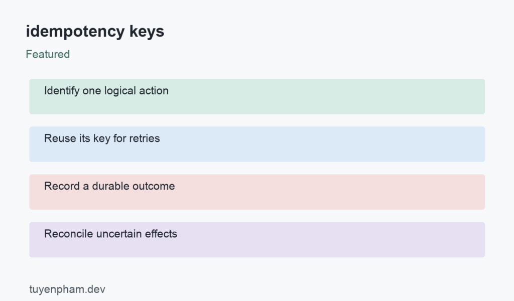 idempotency keys: process overview